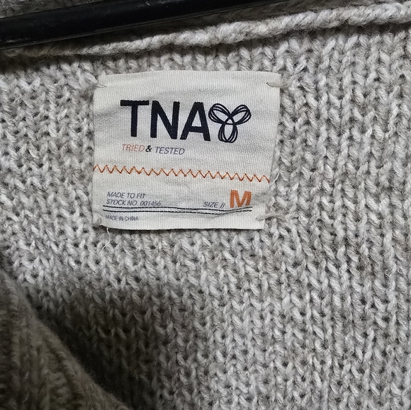 # 384 TNA Zip Up Sweater - Picture 4 of 7